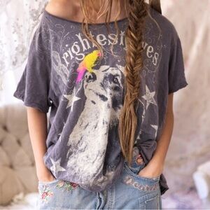 NWT Magnolia Pearl Brightest Eyes Viggo Tee in Ozzy one size fits most